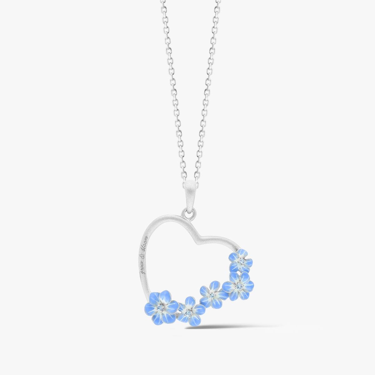 Wisiorek srebrny Kwiaty Nocy