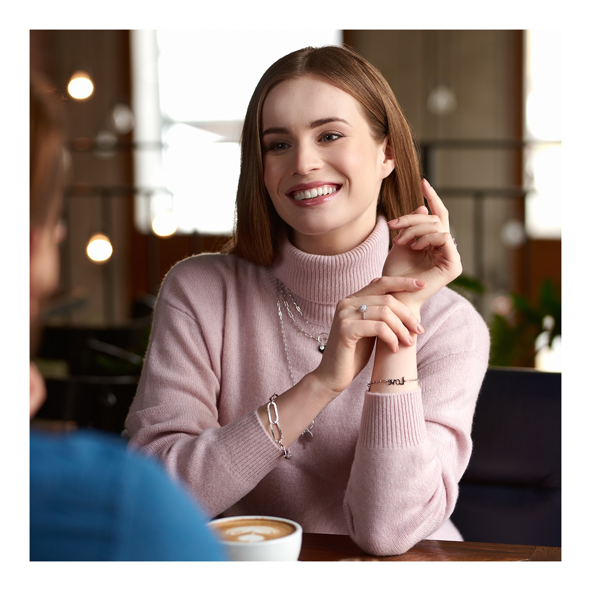 Naszyjnik srebrny pancerka serce