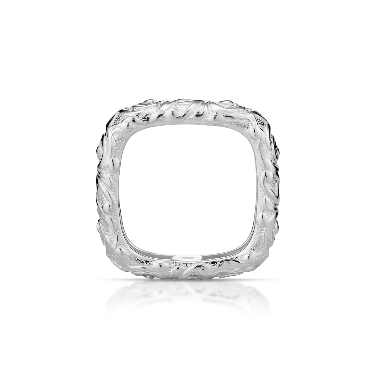 Pierścionek srebrny Baśniowa