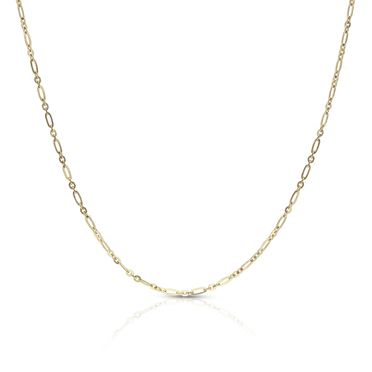 Łańcuszek złoty fantazyjny