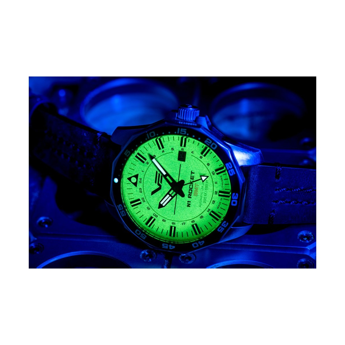 ZEGAREK VOSTOK EUROPE ROCKET N-1 AUTOMATIC GMT