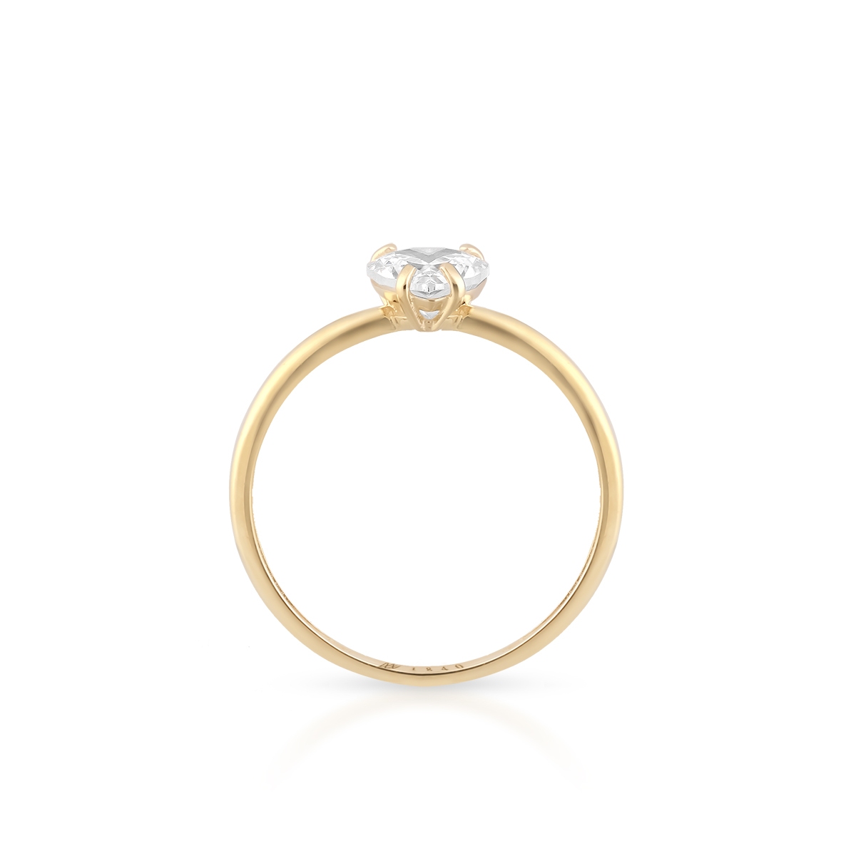 Pierścionek złoty W.KRUK