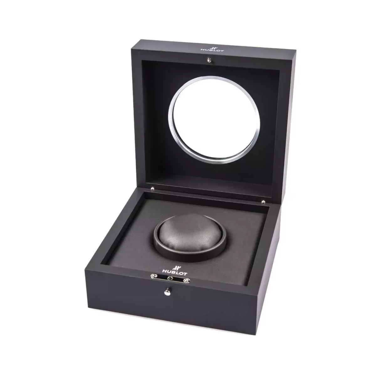 ZEGAREK HUBLOT CLASSIC FUSION TITANIUM SAGE GREEN DIAMONDS