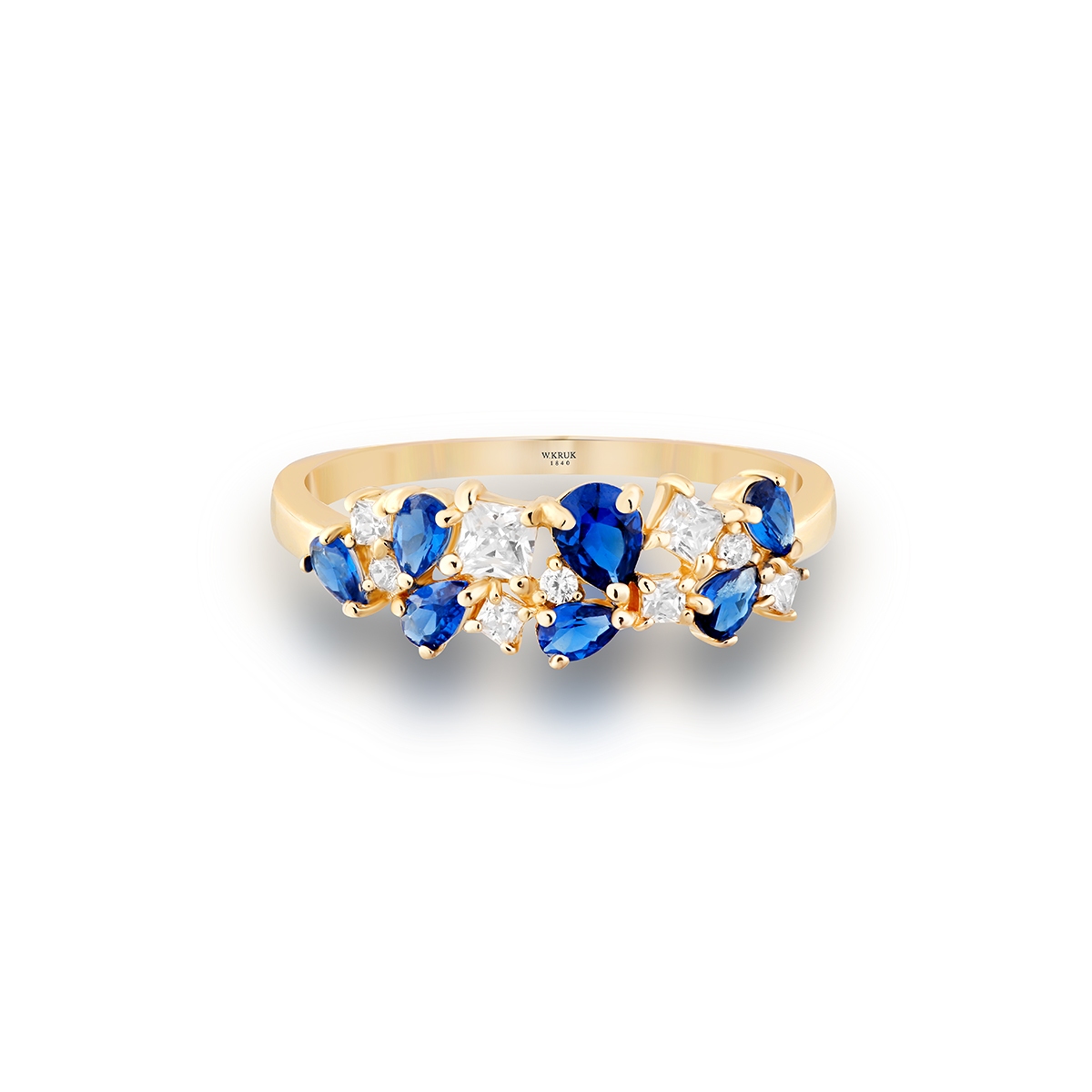 Pierścionek złoty Impresje