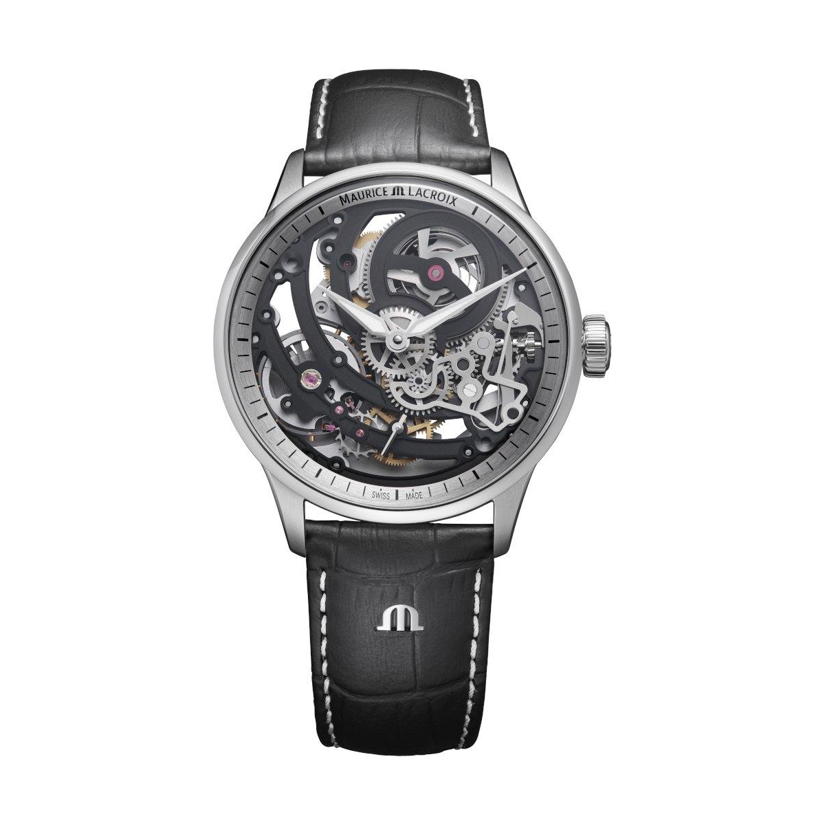 ZEGAREK MAURICE LACROIX 1975 MANUFACTURE SKELETON AUTOMATIC SPECIAL EDITION