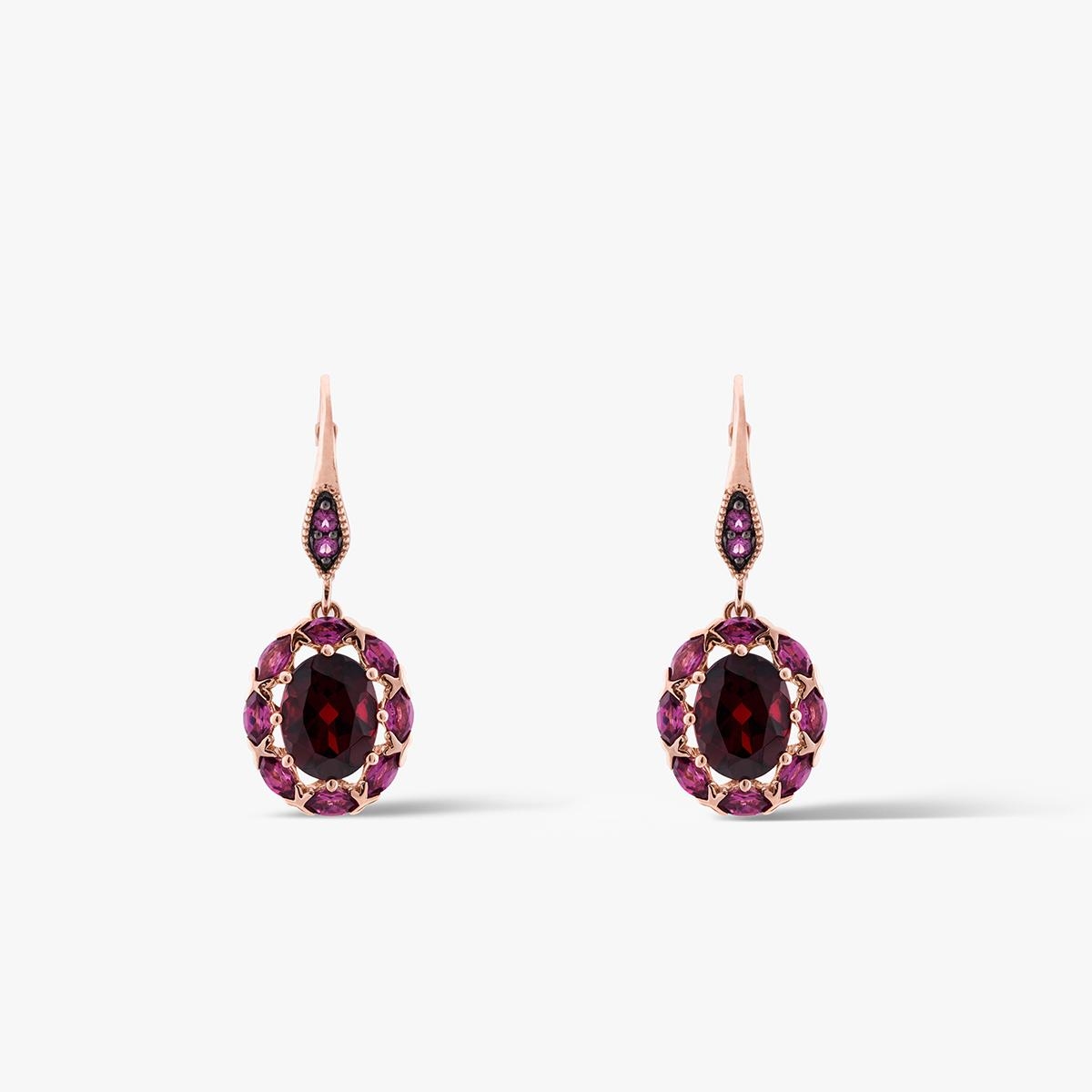 Kolczyki złote Szekspirowska