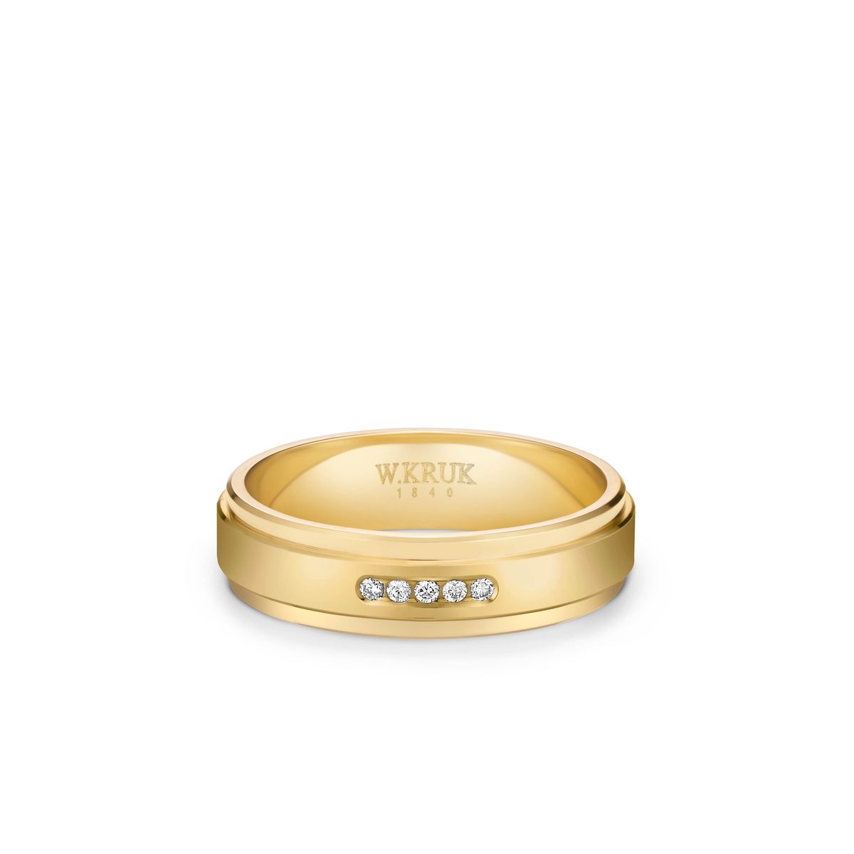 Obrączka złota TOTUS damska