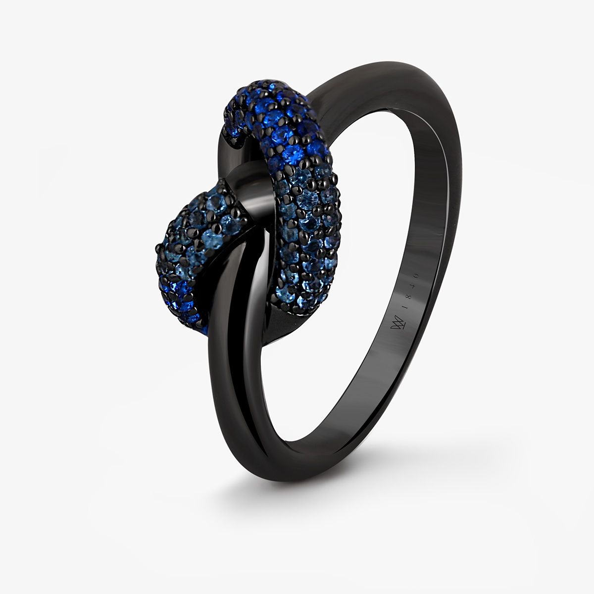 Pierścionek srebrny Meteory