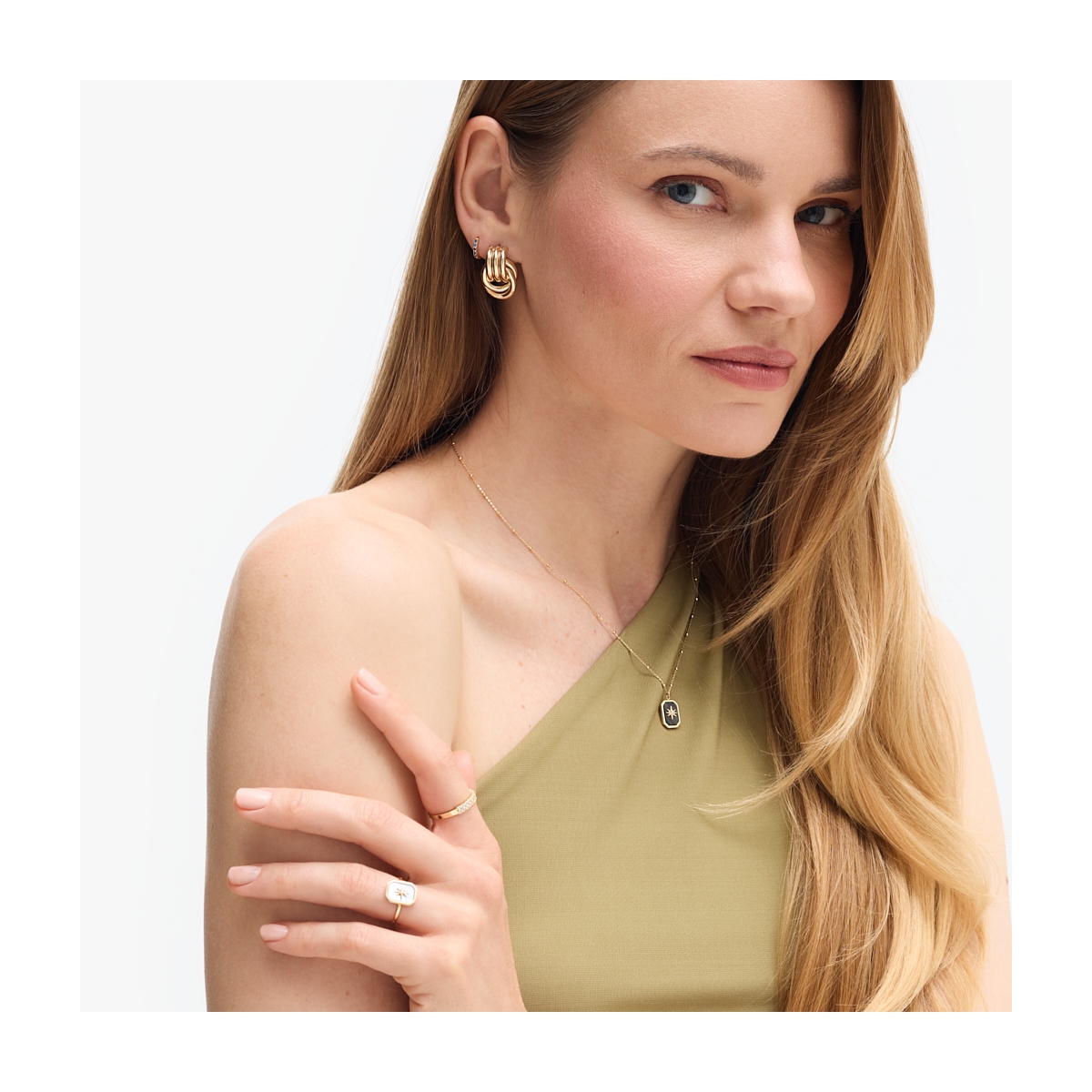 Naszyjnik złoty Alchemia