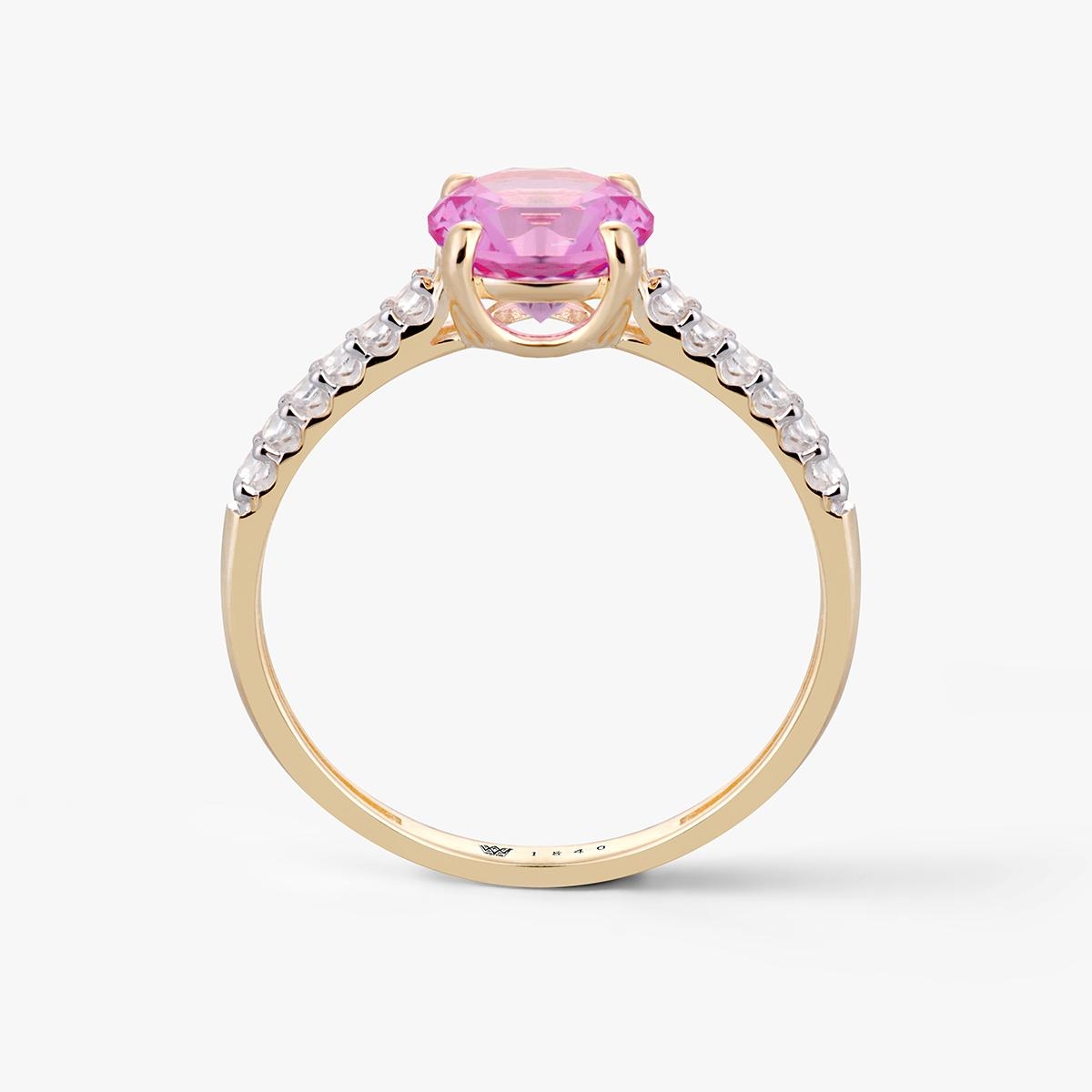 Pierścionek złoty Maria Antonina