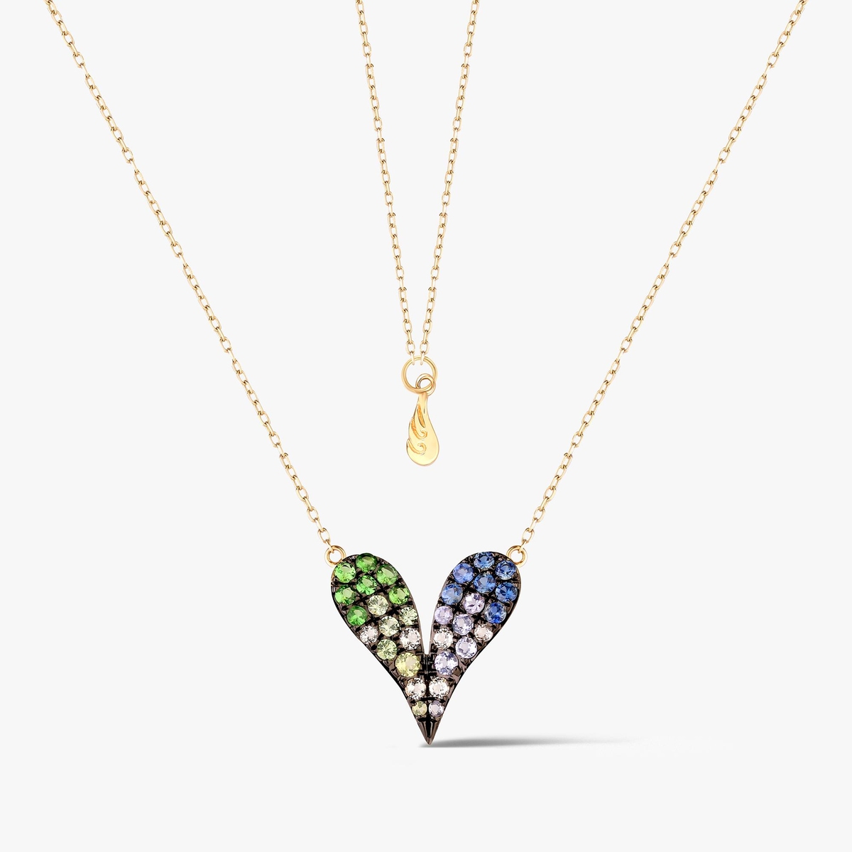 Naszyjnik złoty Preludium Paradise Birds