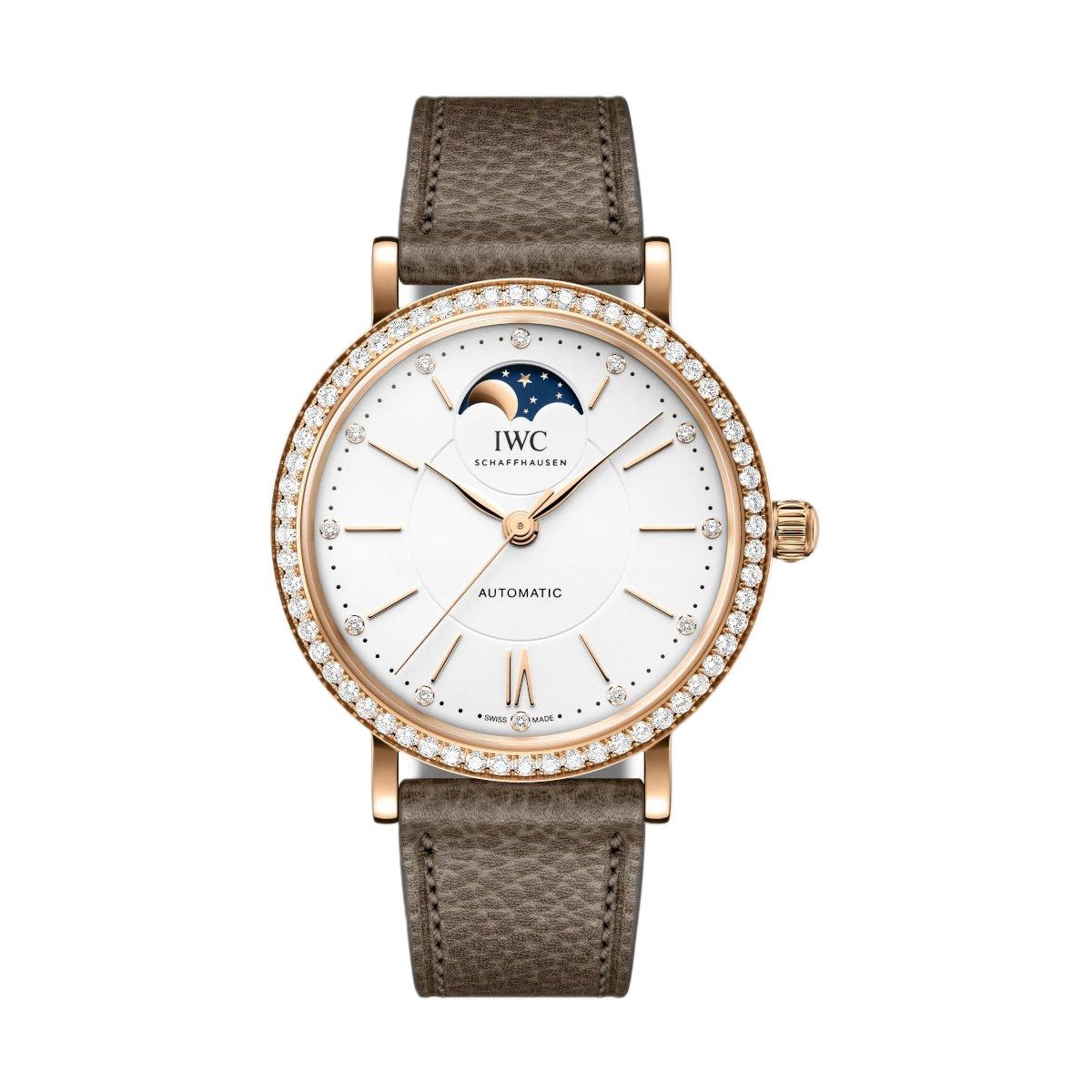 ZEGAREK IWC SCHAFFHAUSEN PORTOFINO AUTOMATIC MOON PHASE 37