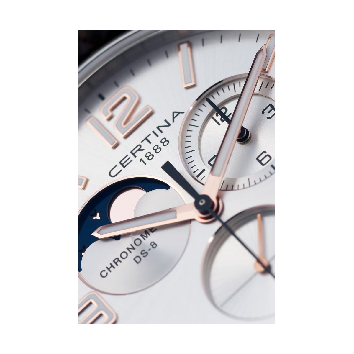 ZEGAREK CERTINA DS-8 Chronograph Moon Phase