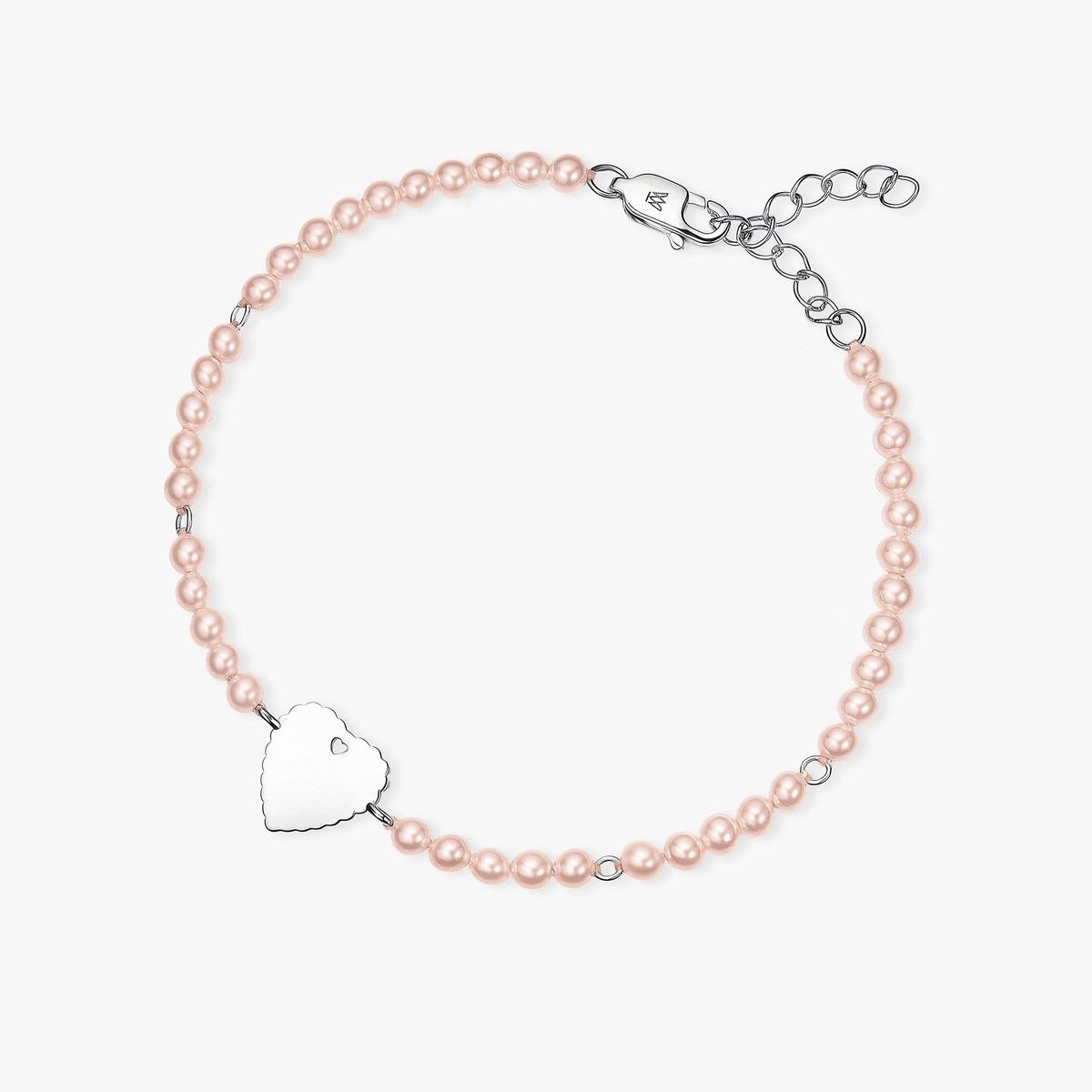 Bransoleta srebrna Czułość