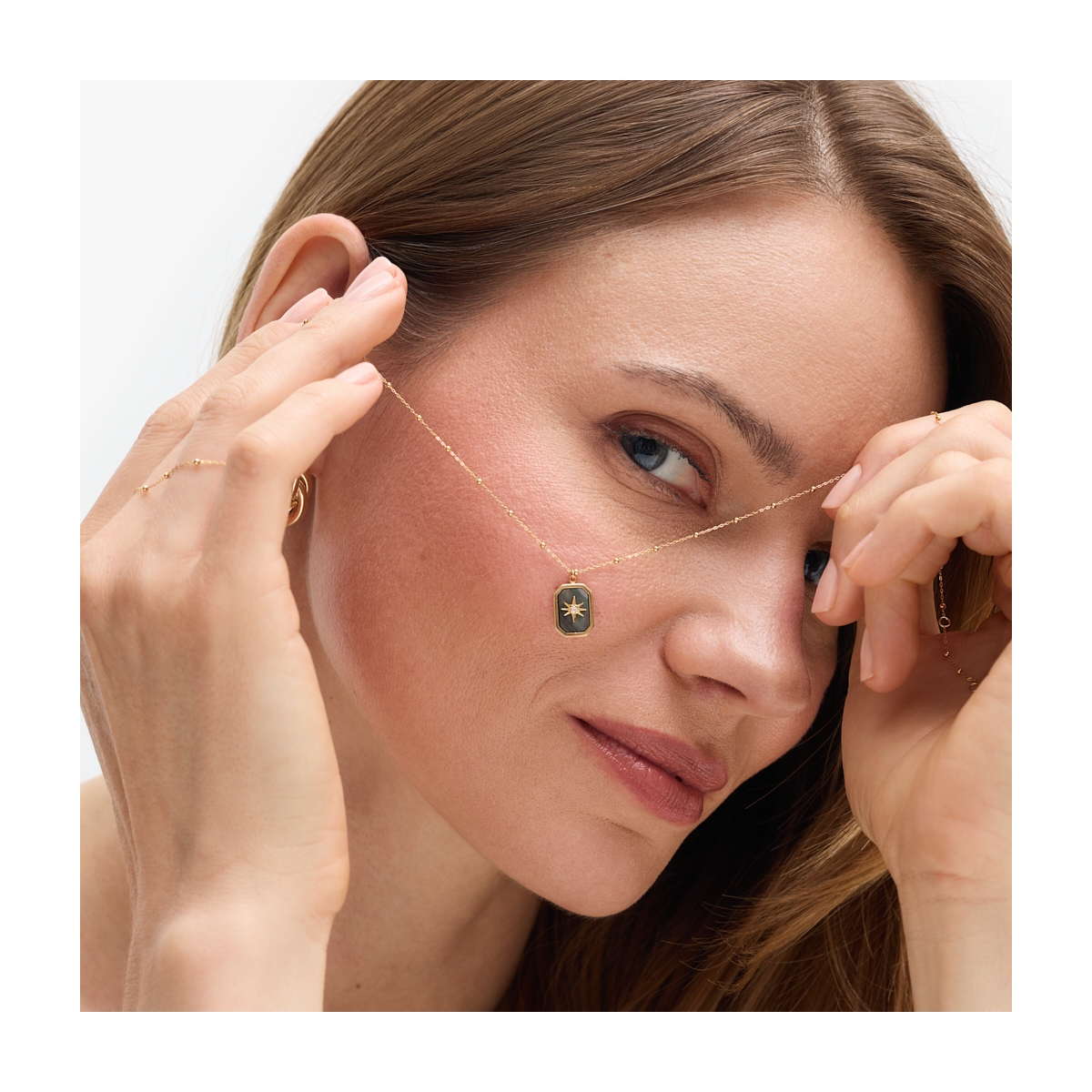 Naszyjnik złoty Alchemia