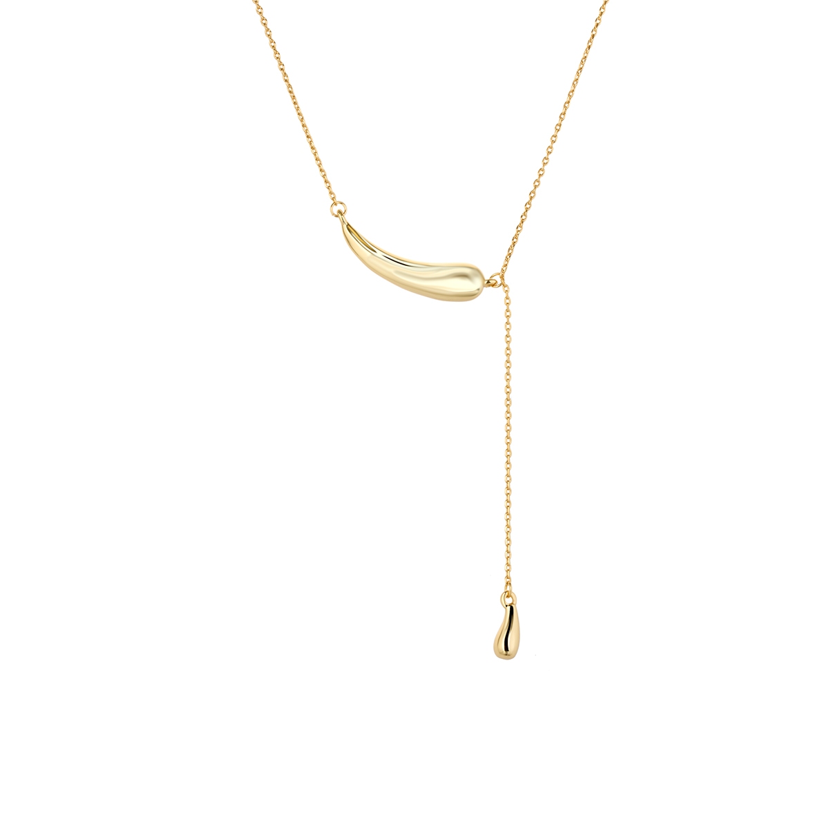 Naszyjnik pozłacany krawatka Picky Pica