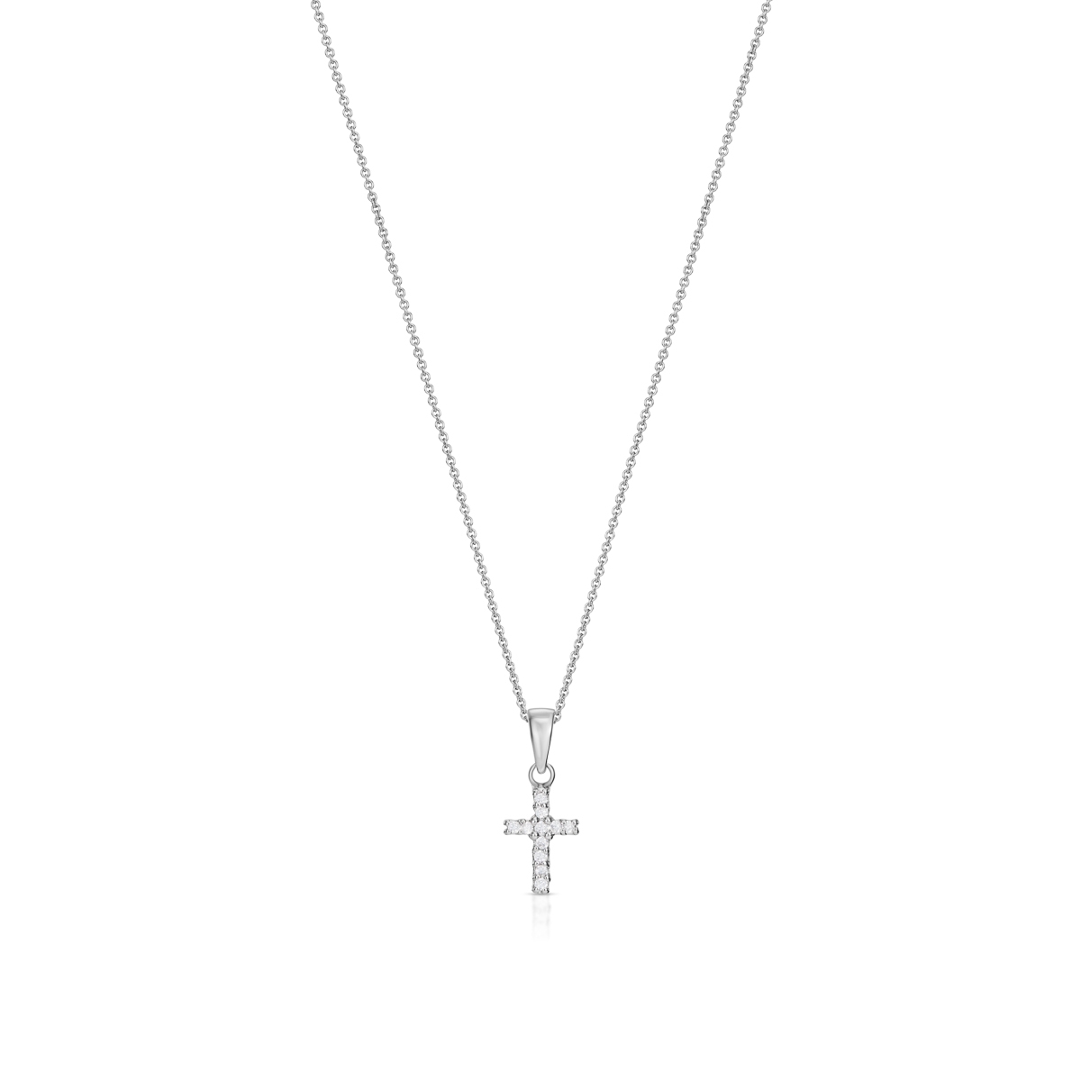 Wisiorek srebrny krzyżyk