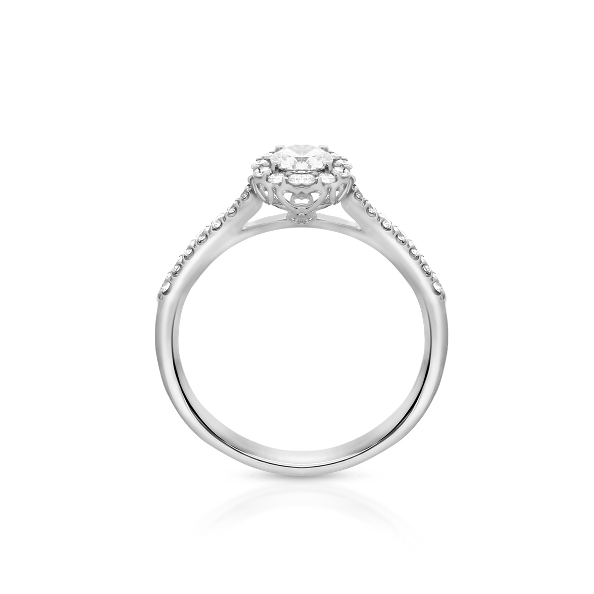 Pierścionek złoty Recarlo