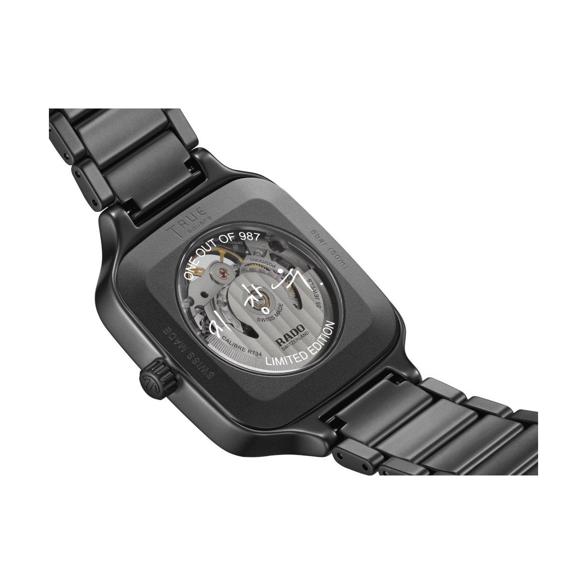 ZEGAREK RADO TRUE SQUARE OPEN HEART X JI CHANG-WOOK LIMITED EDITION