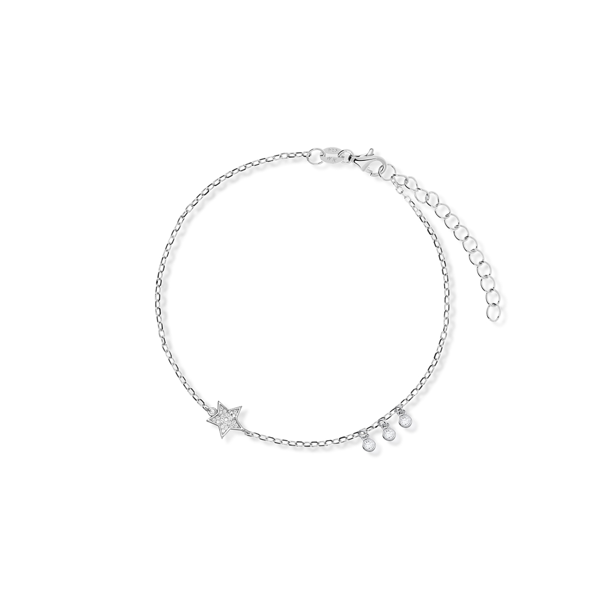 Bransoleta srebrna W.KRUK