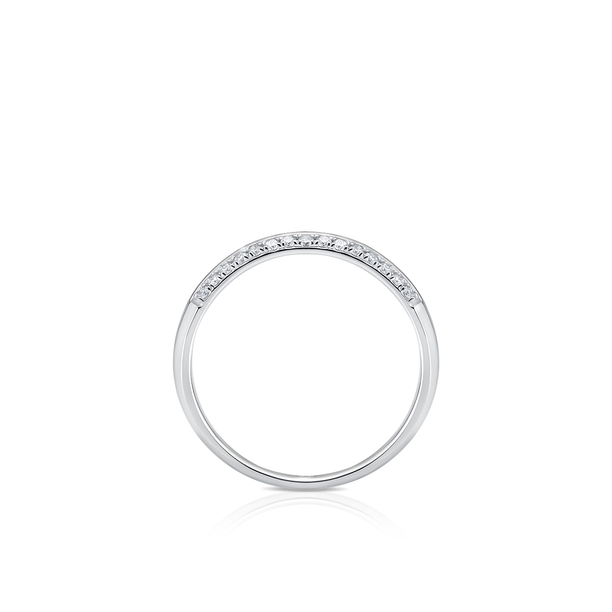 Pierścionek złoty z diamentami