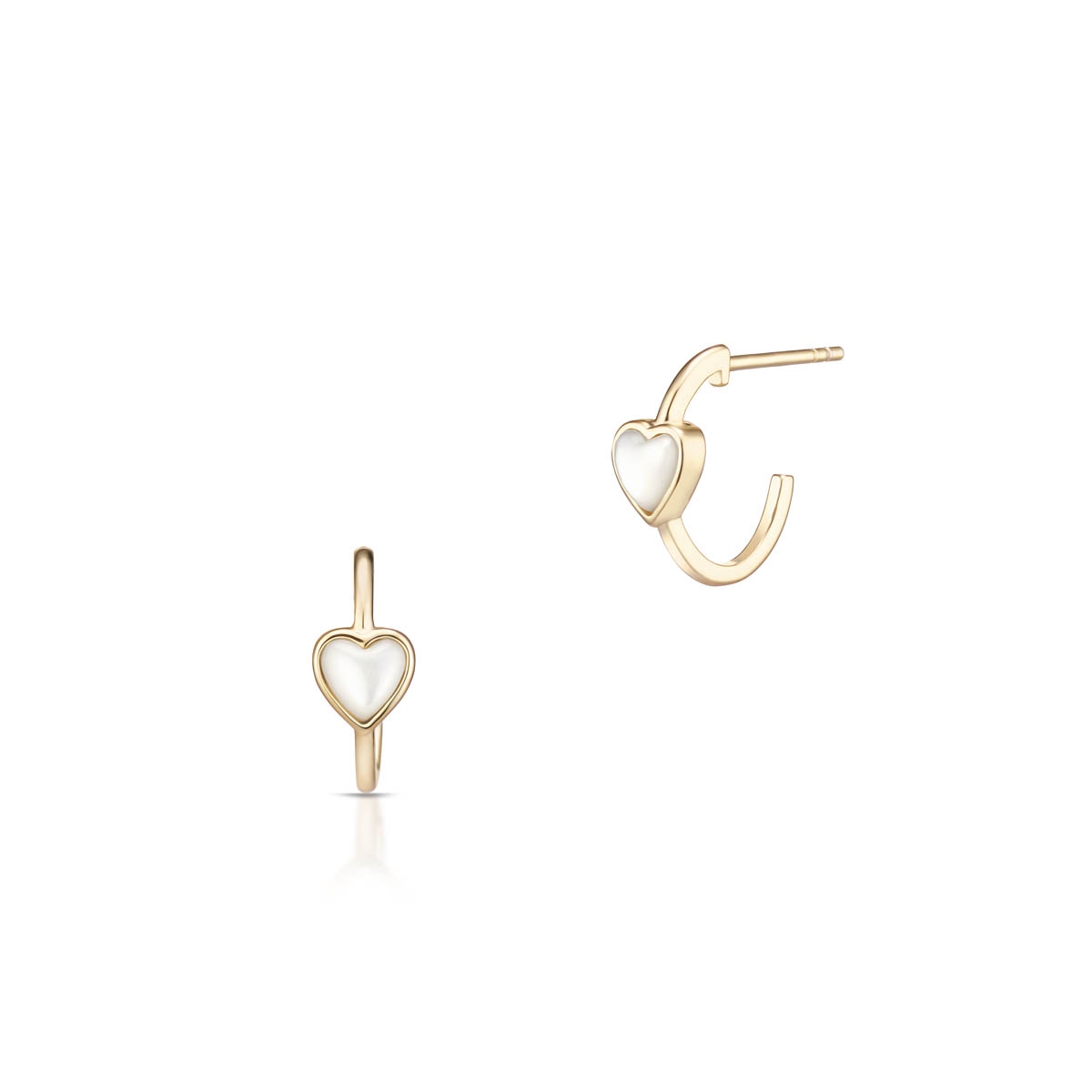 Kolczyki srebrne pozłacane W.KRUK