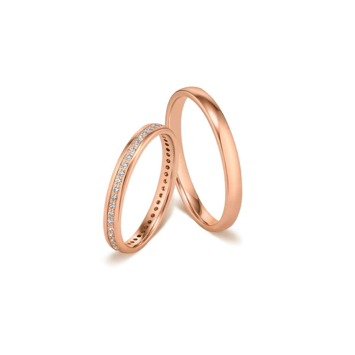 Obrączka złota PRINCESS damska