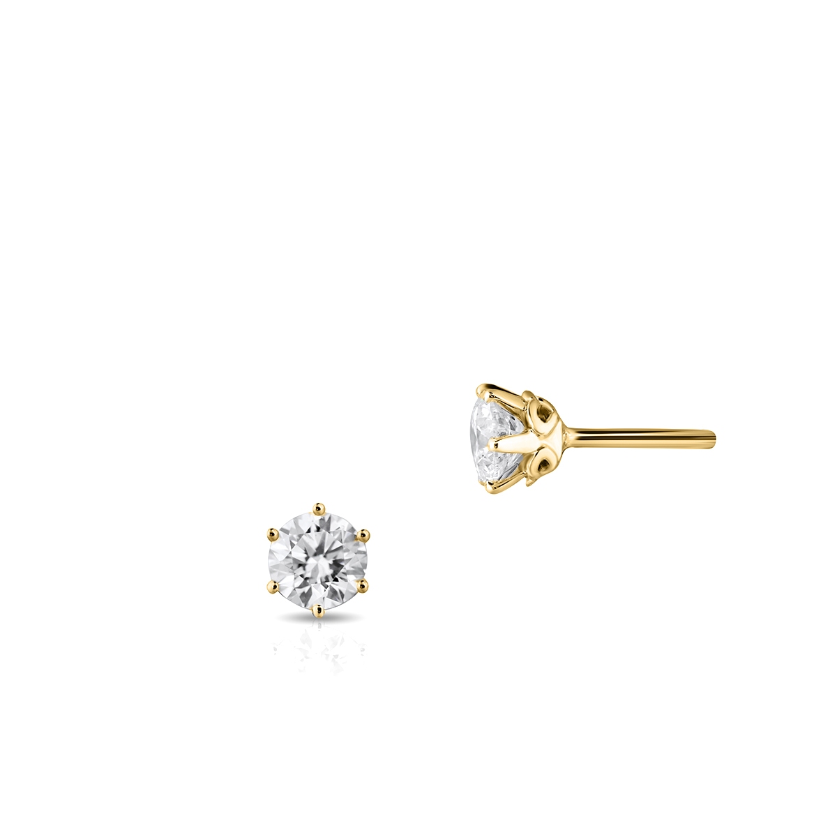 Kolczyki złote Recarlo