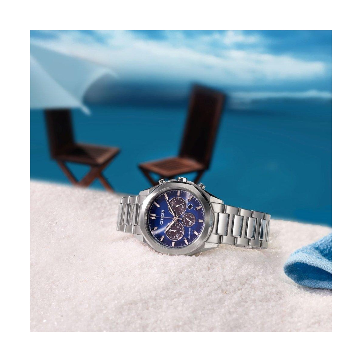 ZEGAREK CITIZEN ECO-DRIVE MODERN CHRONOGRAPH