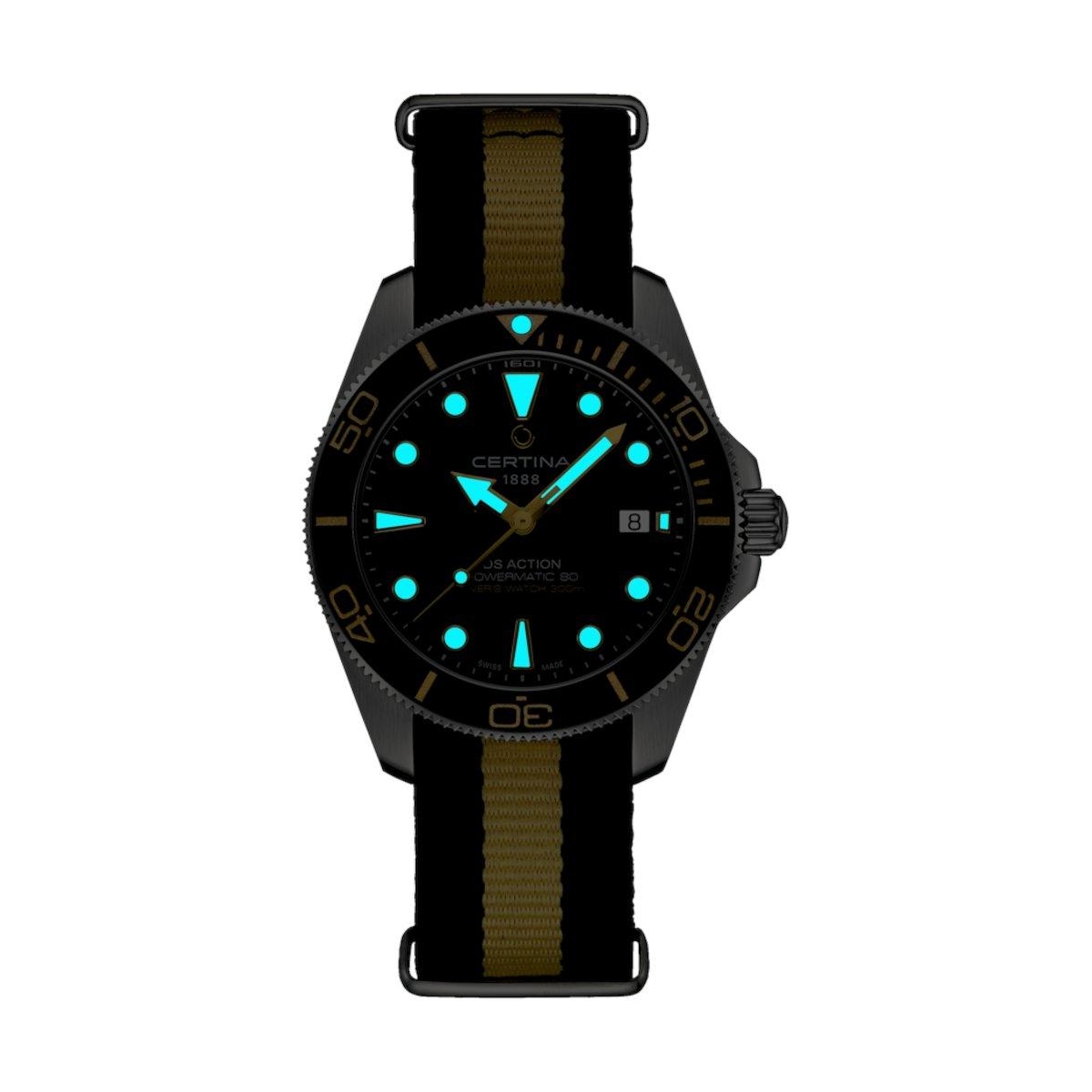 ZEGAREK CERTINA DA ACTION DIVER 40,5MM POWERMATIC 80
