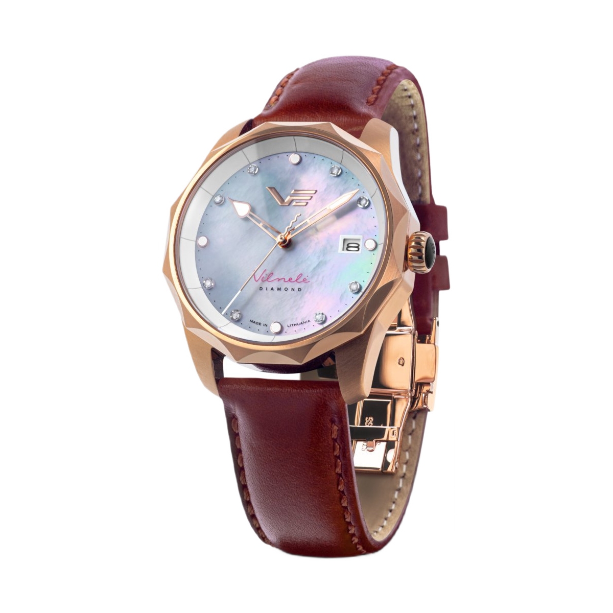 ZEGAREK VOSTOK EUROPE VILNELE SOLAR DIAMONDS SET