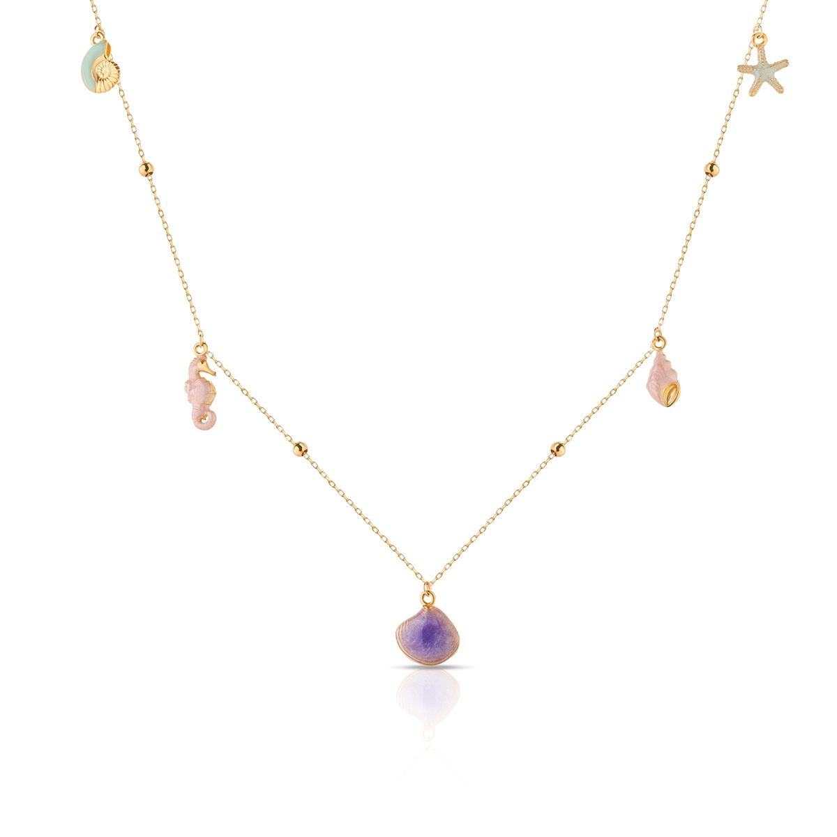 Naszyjnik złoty Santorini