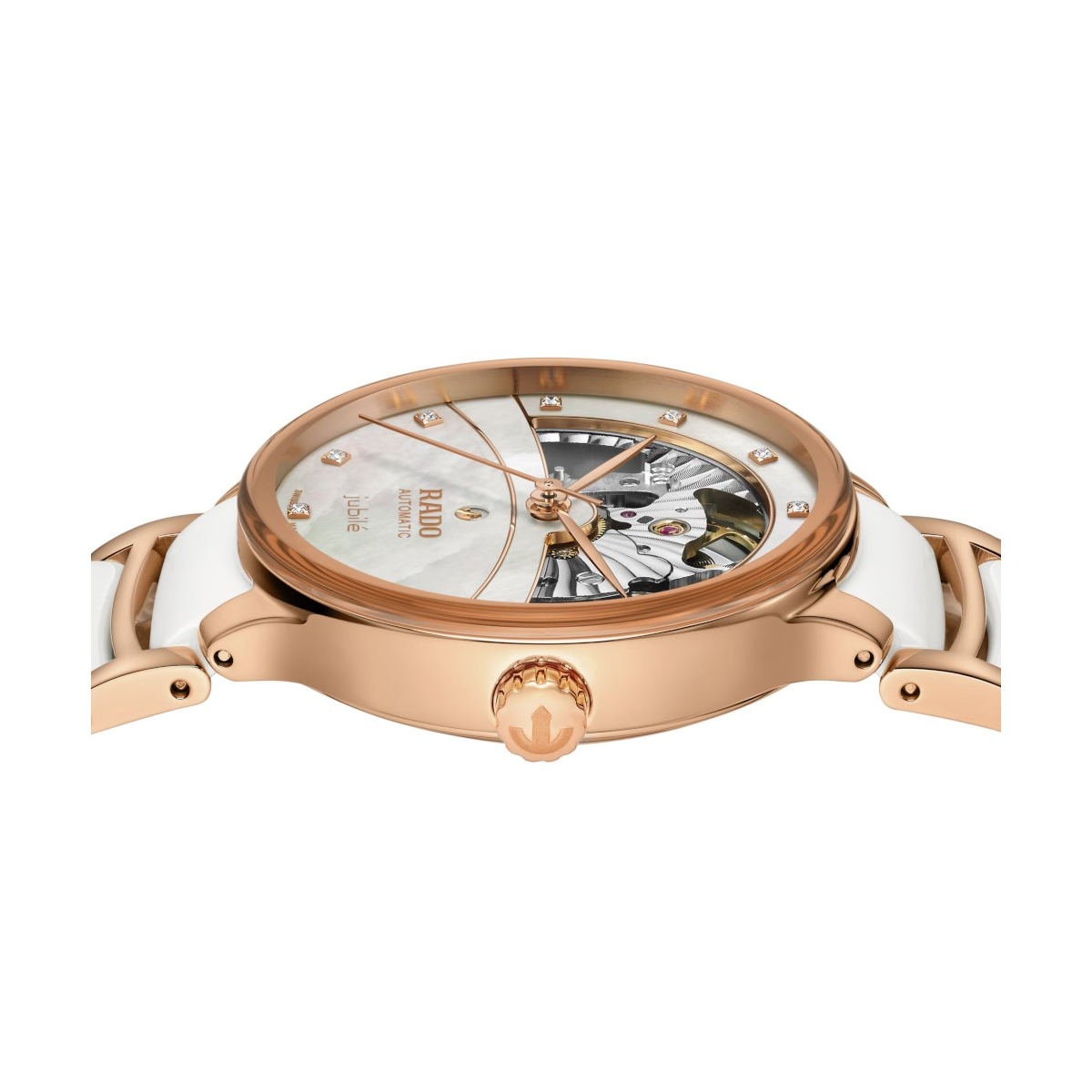 ZEGAREK RADO Centrix Automatic Diamonds Open Heart