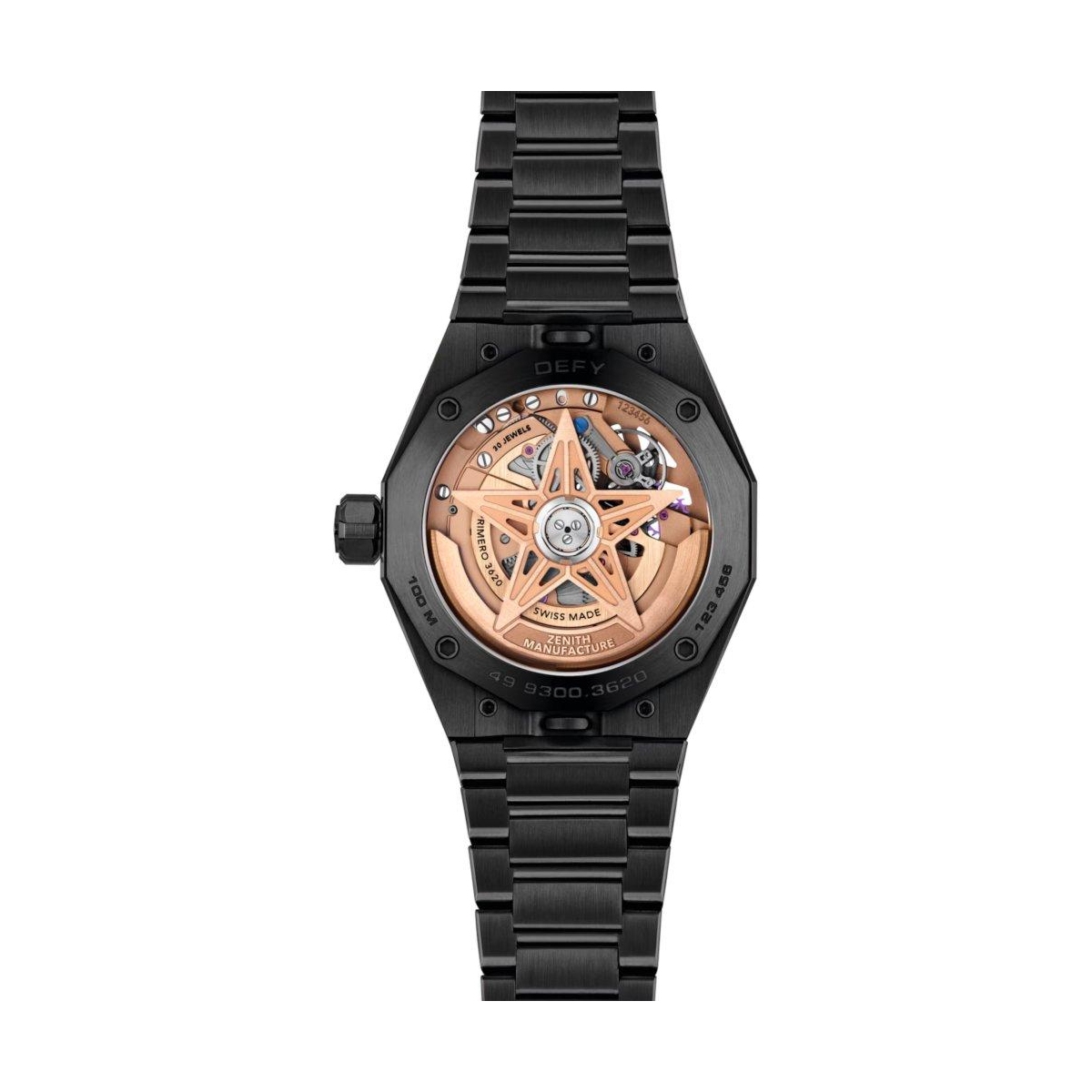 ZEGAREK ZENITH DEFY SKYLINE SKELETON