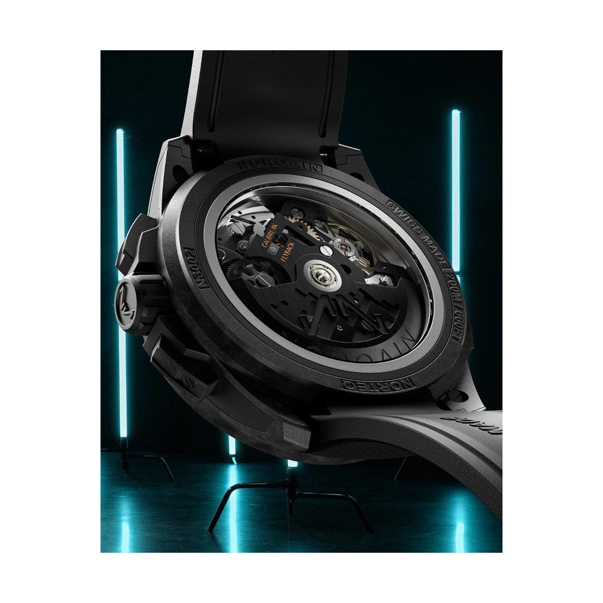 ZEGAREK NORQAIN WILD ONE SKELETON CHRONO
