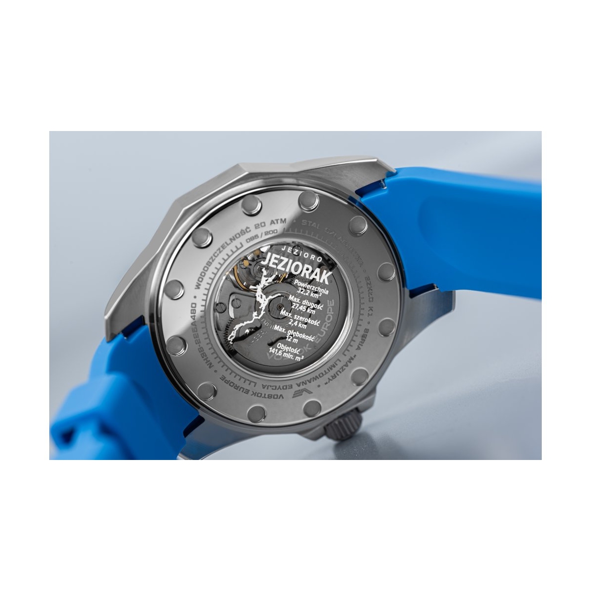 ZEGAREK VOSTOK EUROPE ROCKET N-1 MAZURY JEZIORO JEZIORAK LIMITED EDITION