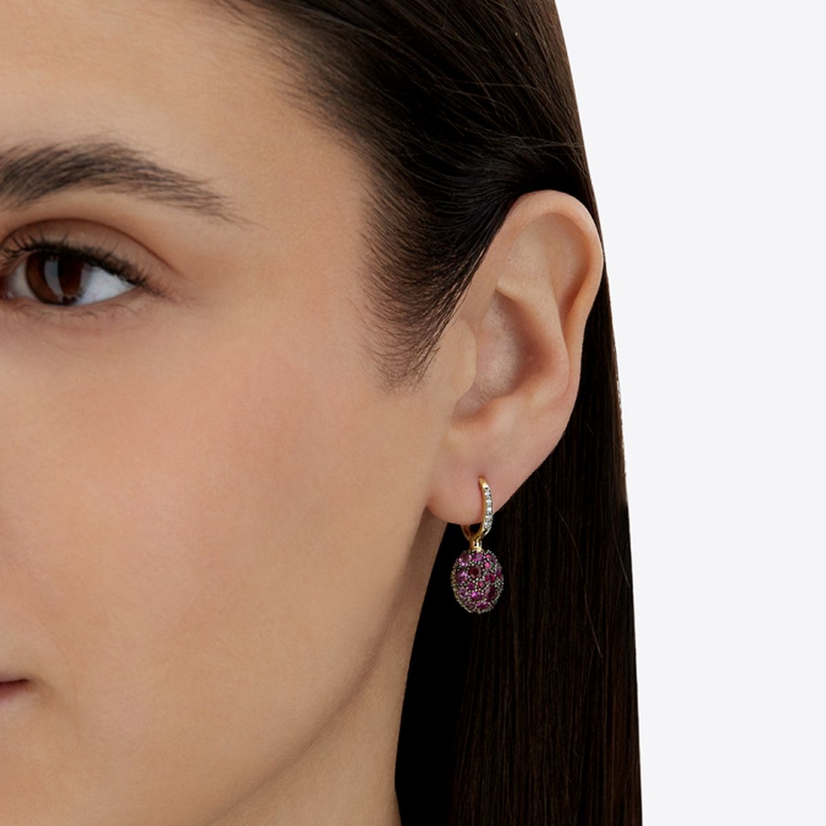 Kolczyki złote Nanis