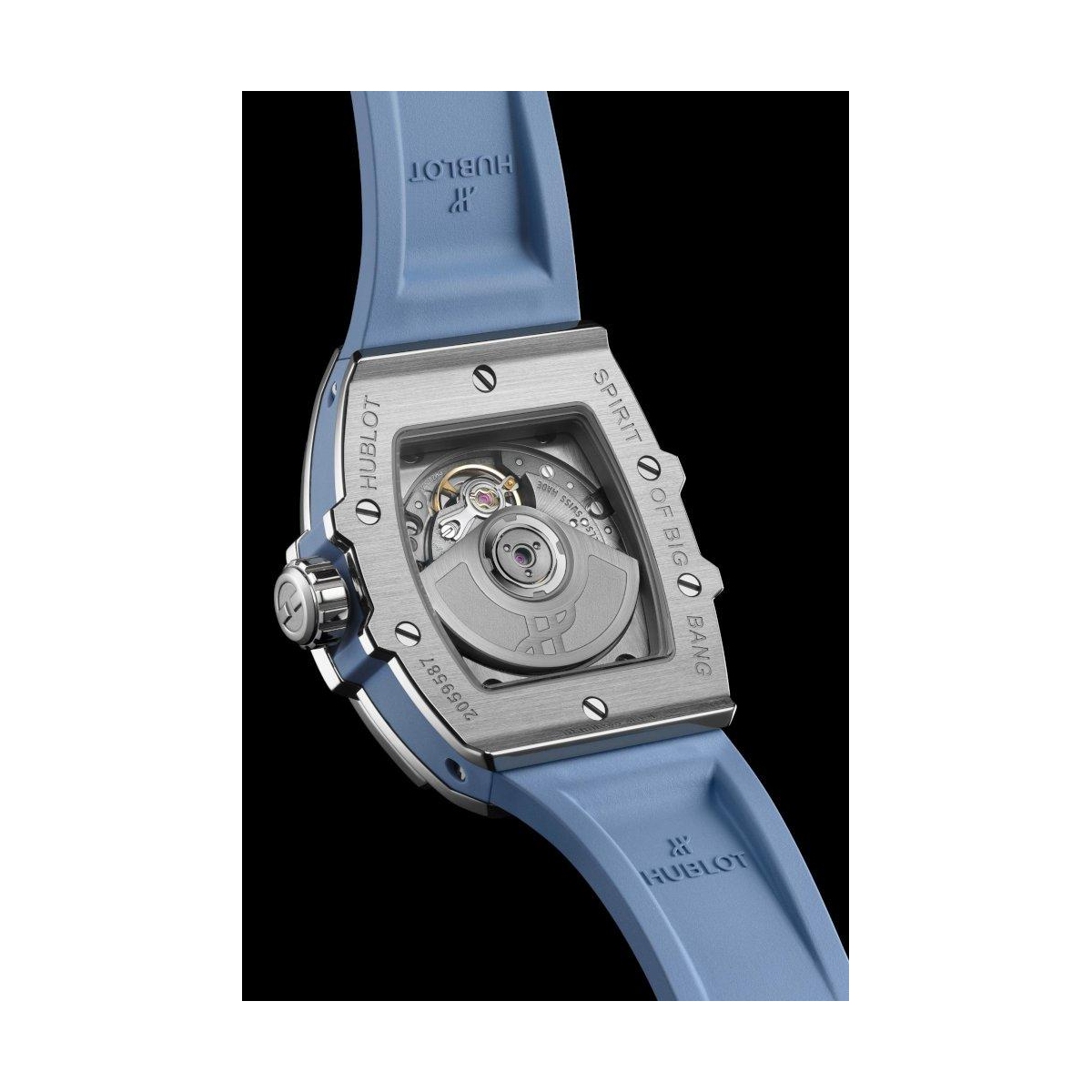 ZEGAREK HUBLOT SPIRIT OF BIG BANG STEEL COAL BLUE DIAMONDS
