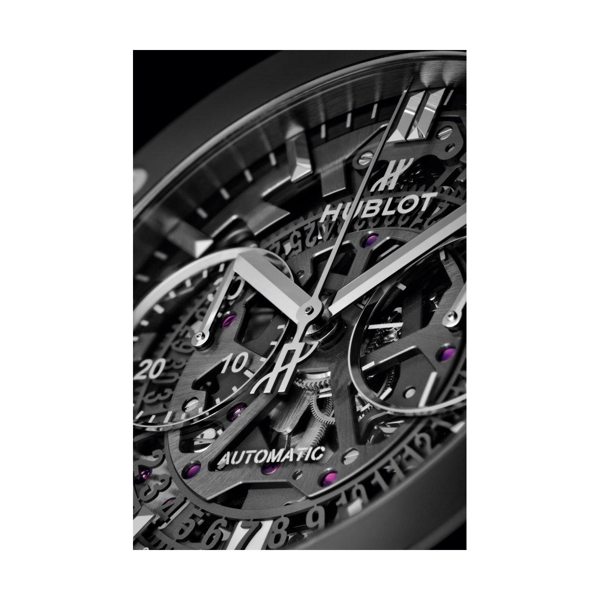 ZEGAREK HUBLOT CLASSIC FUSION AEROFUSION BLACK MAGIC