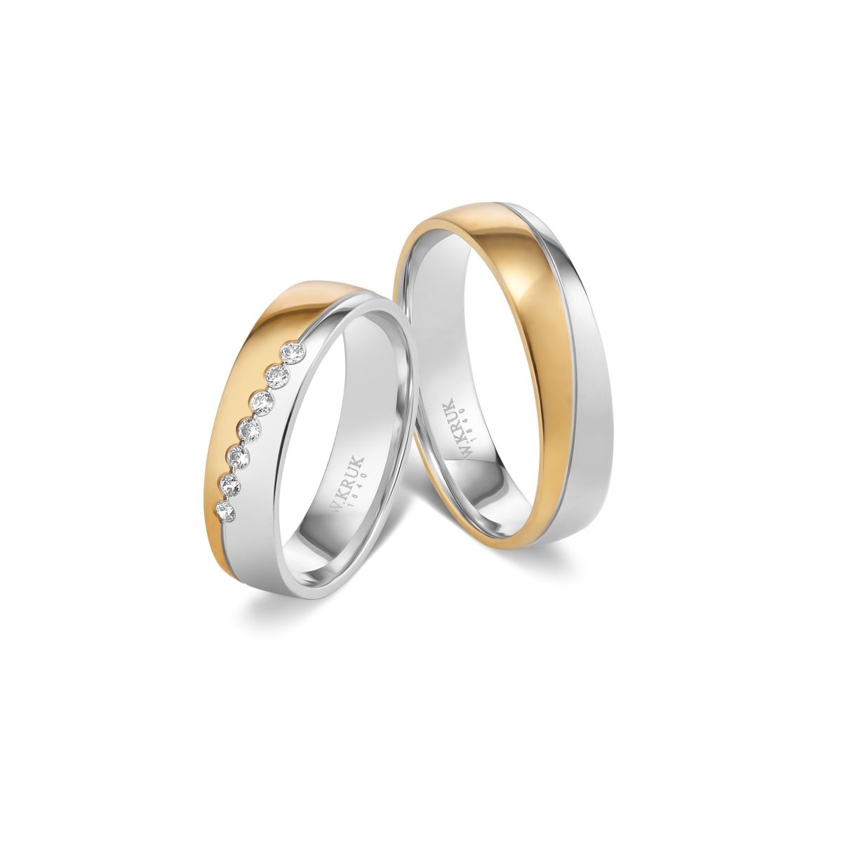 Obrączka złota GRAZIA damska