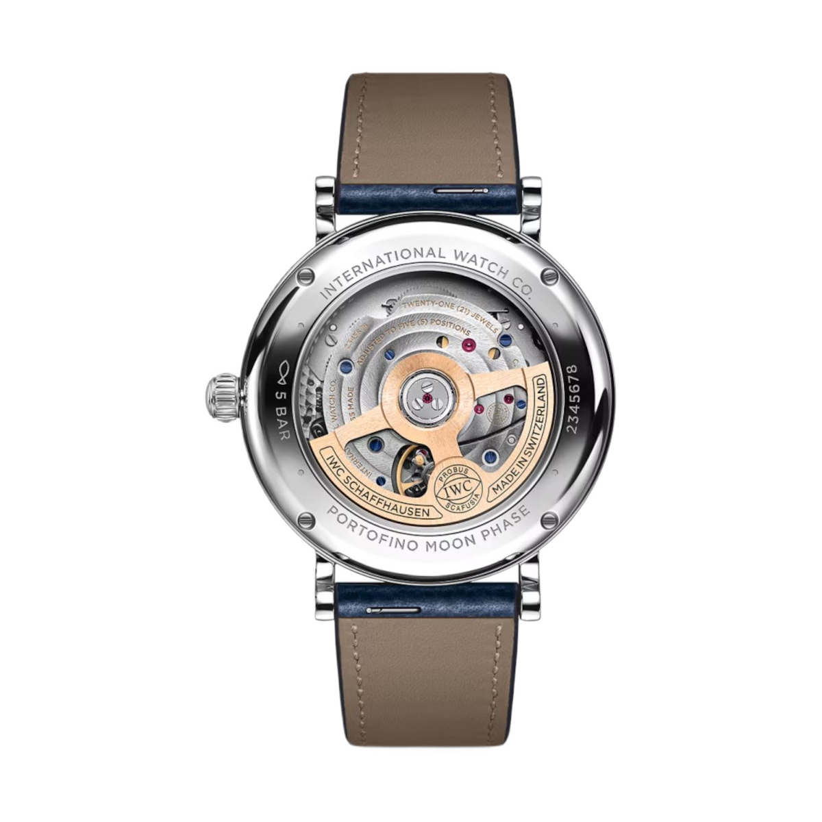 ZEGAREK IWC SCHAFFHAUSEN PORTOFINO AUTOMATIC MOON PHASE