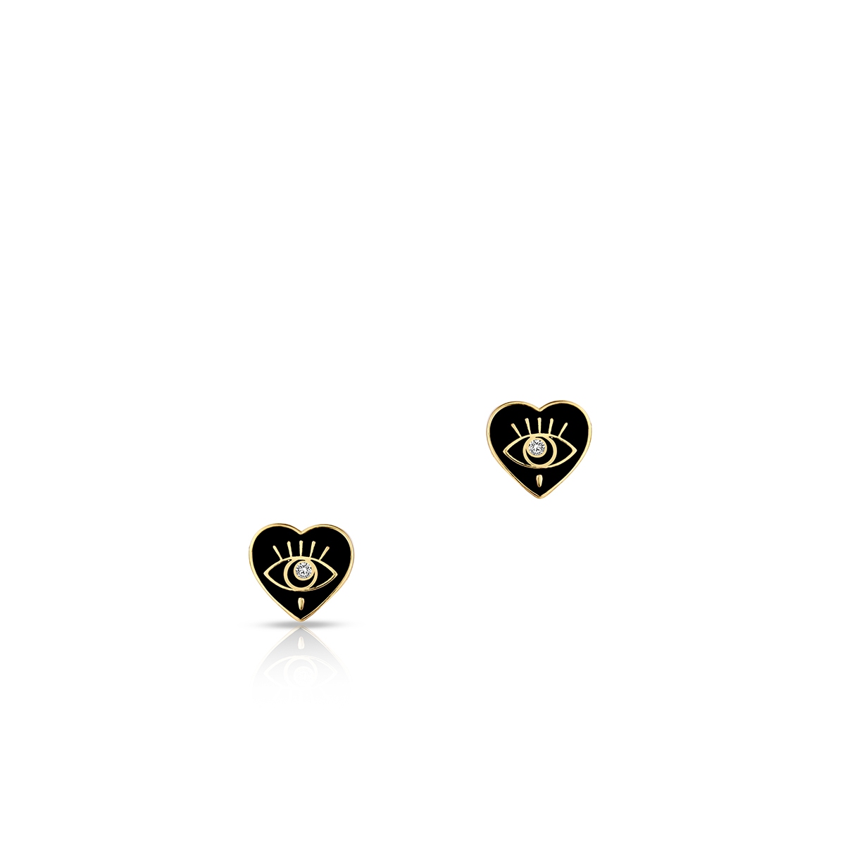 Kolczyki złote New Gothic