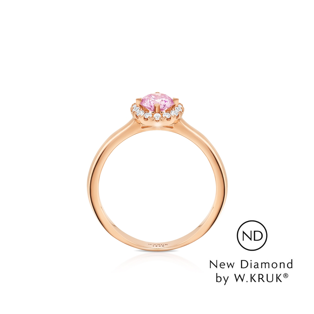 Pierścionek złoty Doskonały