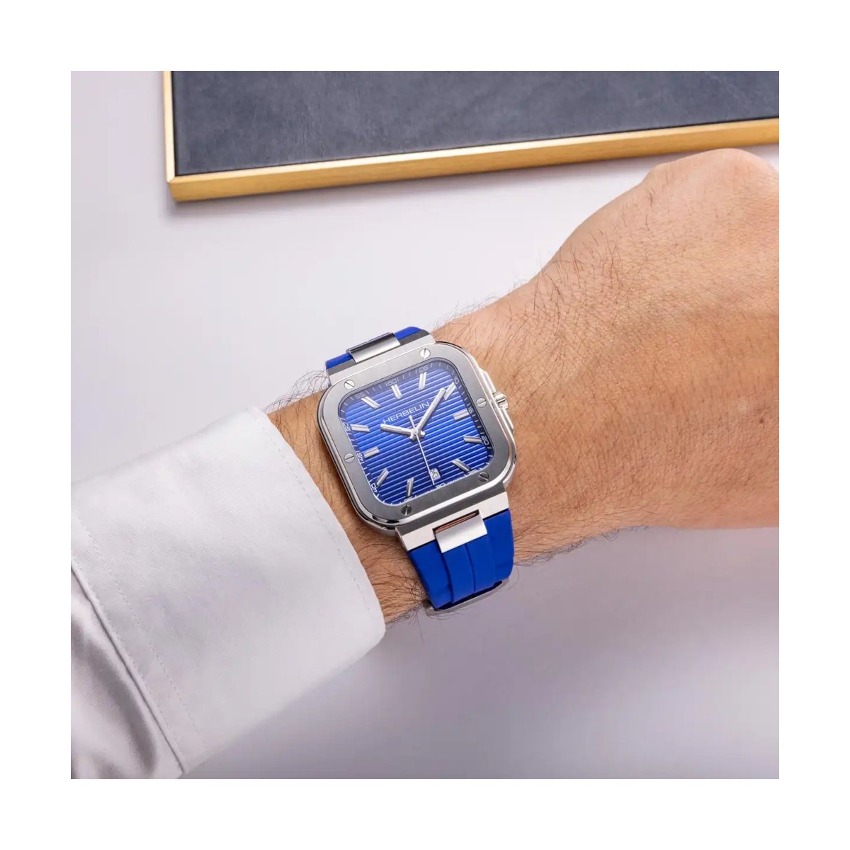 ZEGAREK HERBELIN CAP CAMARAT SQUARE