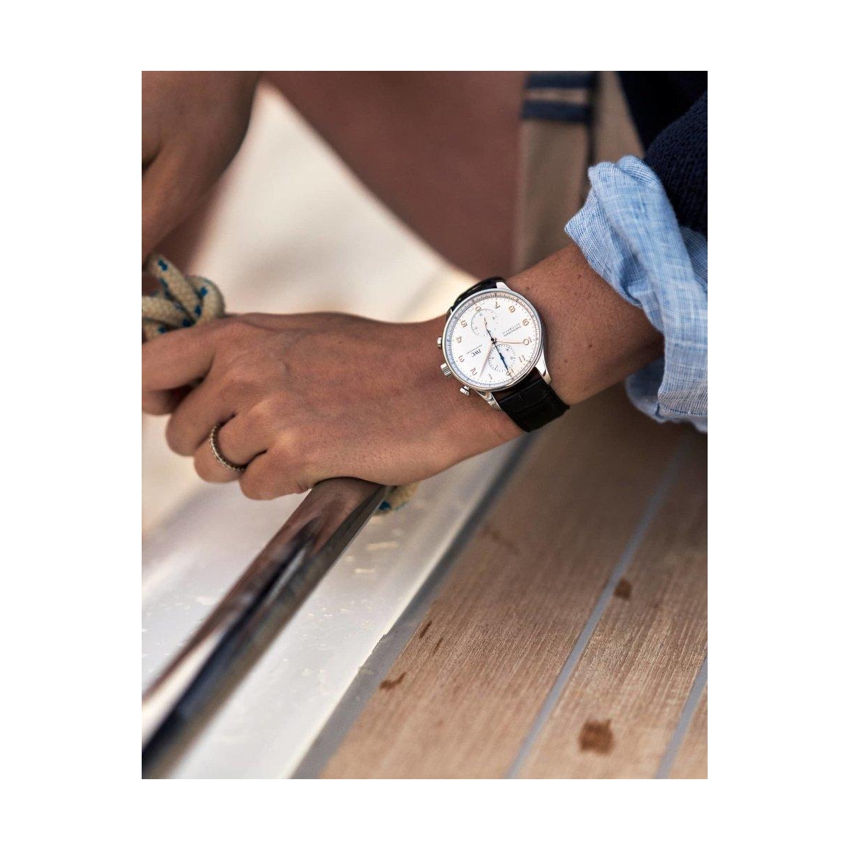 ZEGAREK IWC SCHAFFHAUSEN PORTUGIESER CHRONOGRAPH