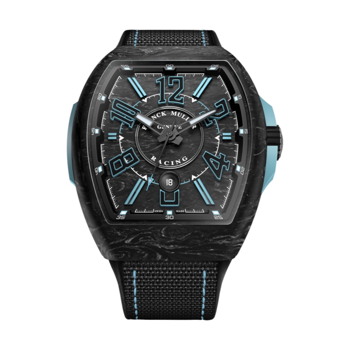 ZEGAREK FRANCK MULLER CARBON KRYPTON RACING COLLECTION