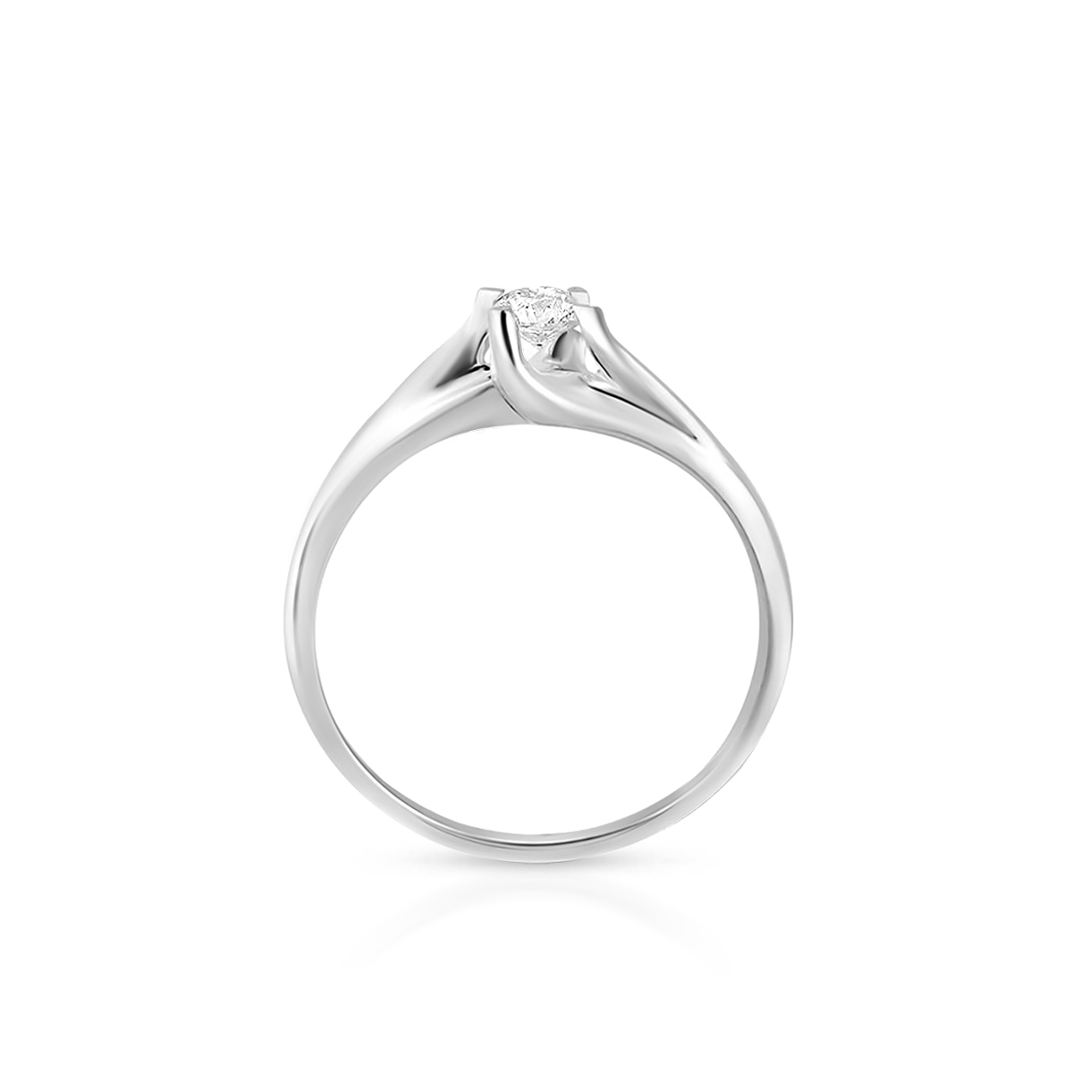 Pierścionek zaręczynowy złoty W.KRUK