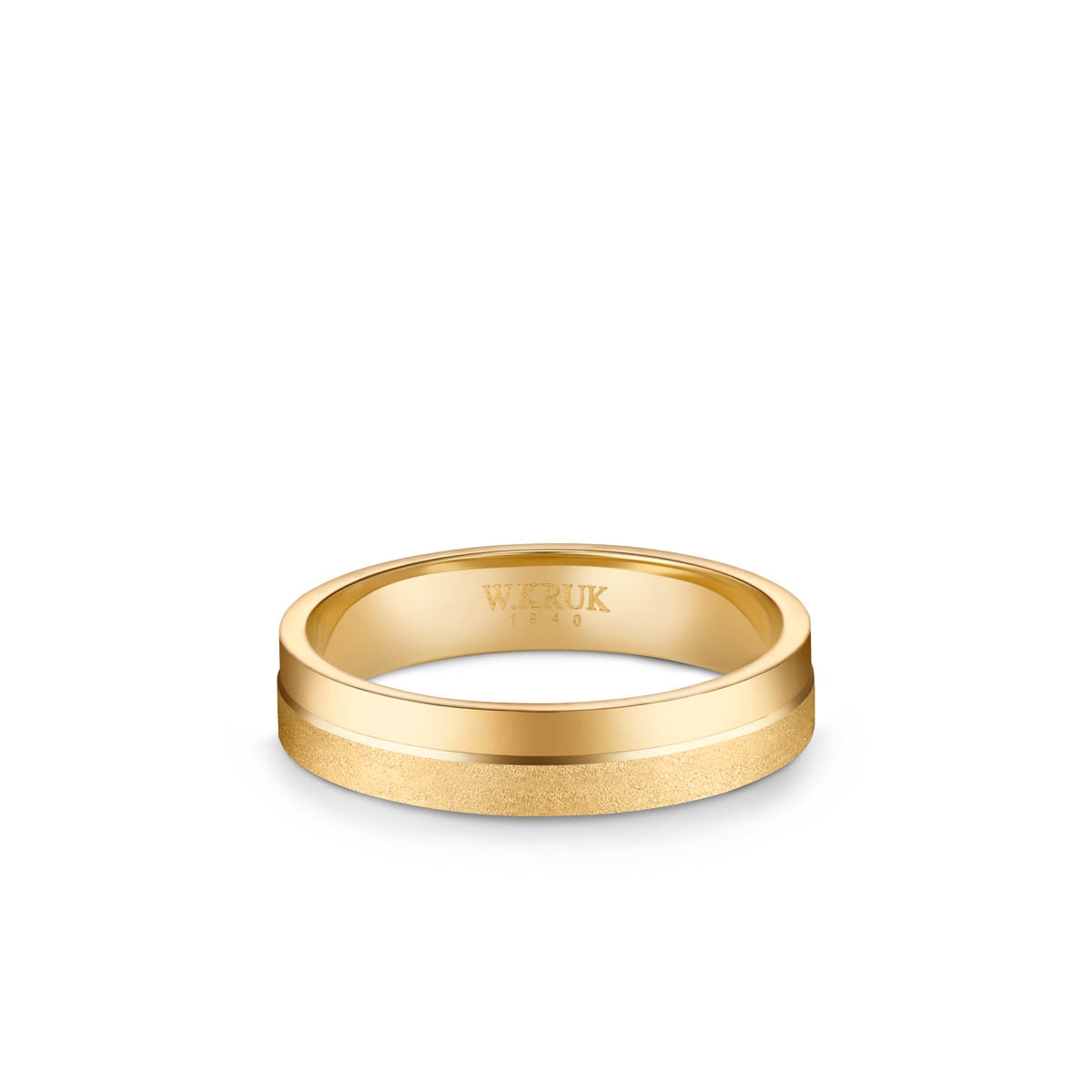 Obrączka złota SACRAMENTA