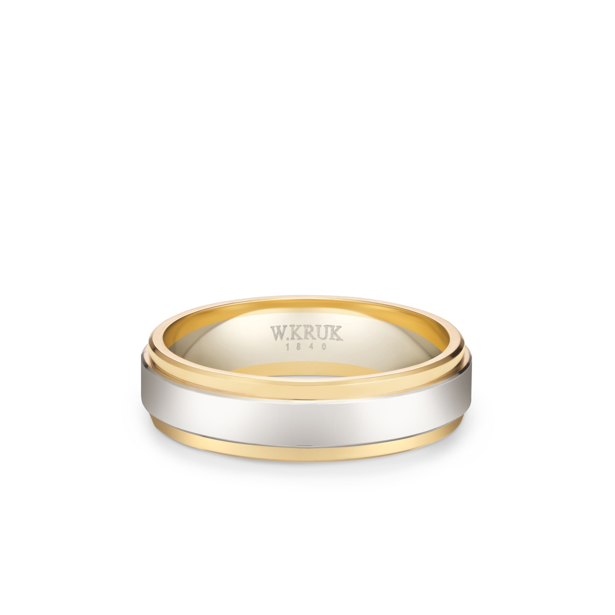 Obrączka złota TOTUS męska