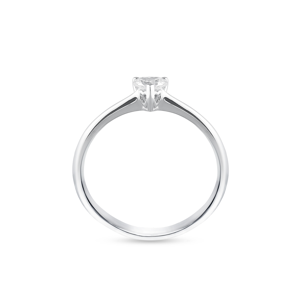 Pierścionek białe złoto Recarlo